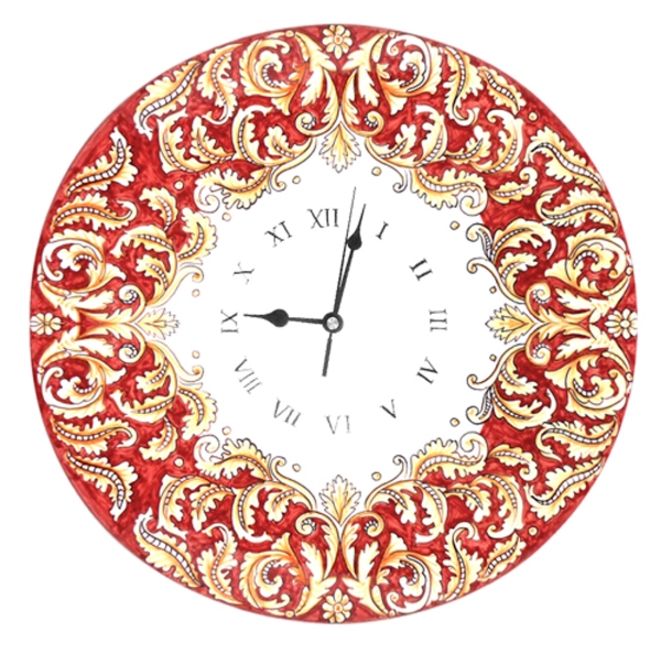 Keramik Uhr Italien